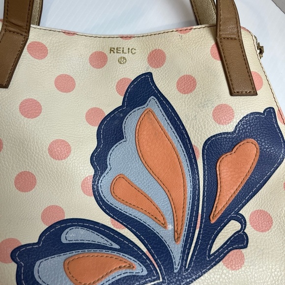 Relic Butterfly bag purse vegan leather side zip - Picture 2 of 8